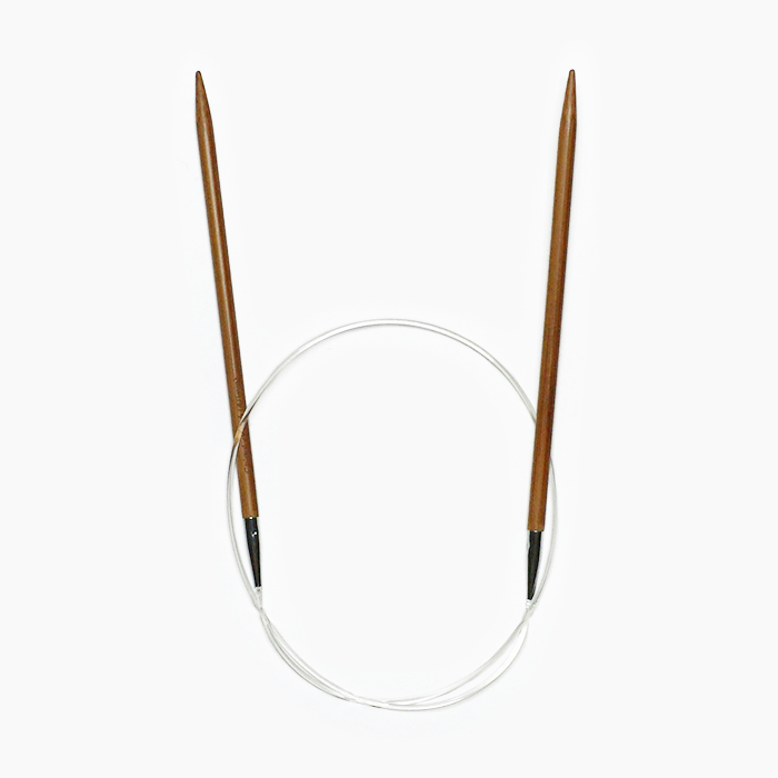  ChiaoGoo Circular 40 inch (102cm) Bamboo Dark Patina Knitting  Needle Size US 13 (9mm) 2040-13