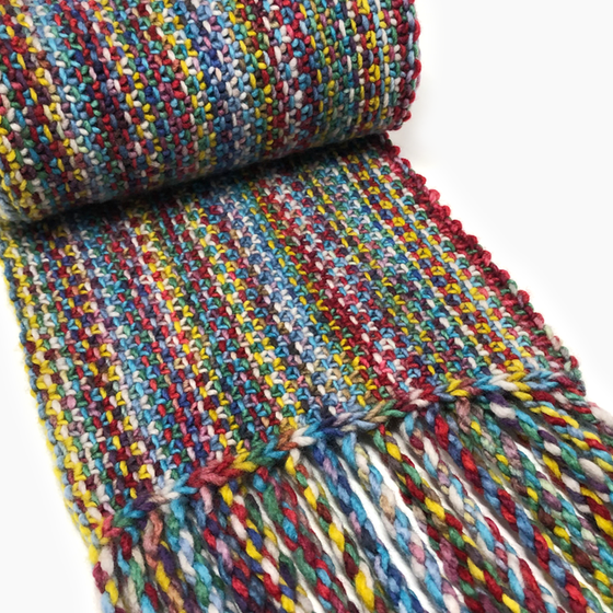 Malabrigo Linen Stitch Scarf Kit: Knit