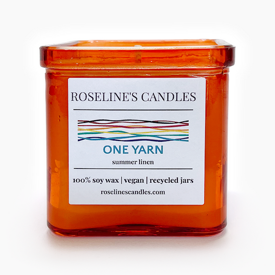 One Yarn Scented Soy Candle