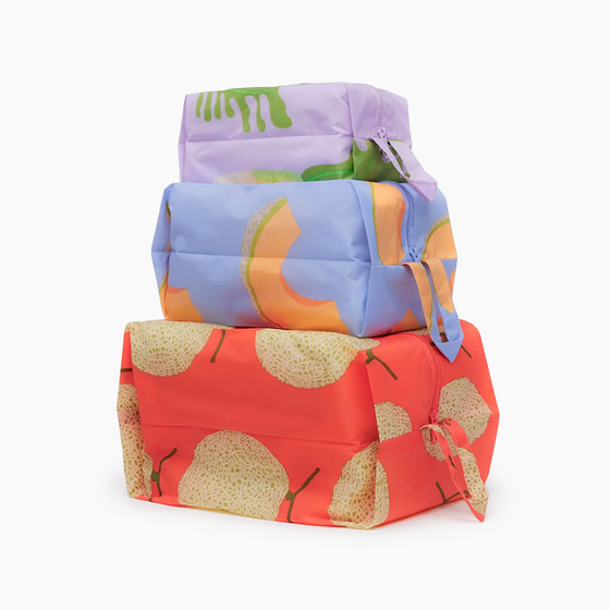 3D Zip Set | Baggu