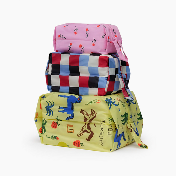 3D Zip Set | Baggu