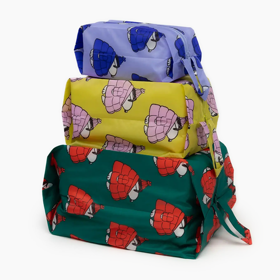 3D Zip Set | Baggu