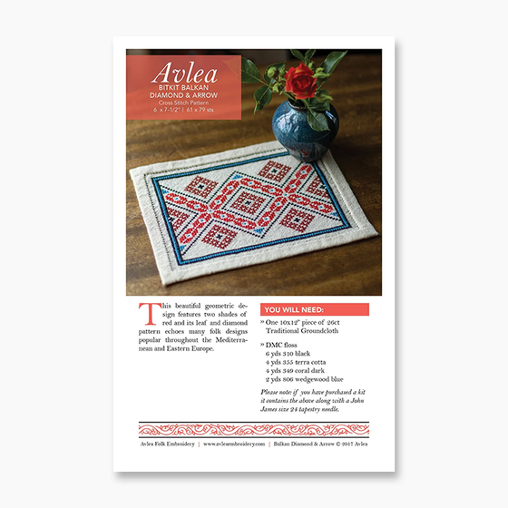 Cross Stitch Kits | Avlea Folk Embroidery