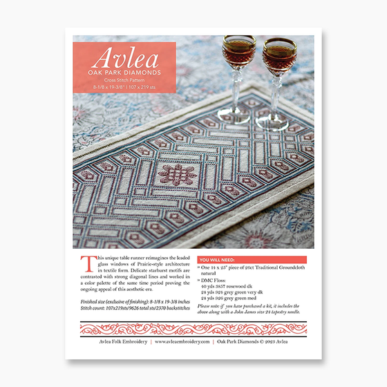 Cross Stitch Kits | Avlea Folk Embroidery