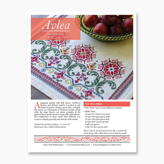 Cross Stitch Kits | Avlea Folk Embroidery