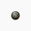 Metal Buttons: Antique Flower Cutout Shank