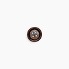 Wood Buttons: Round Rimmed Edge
