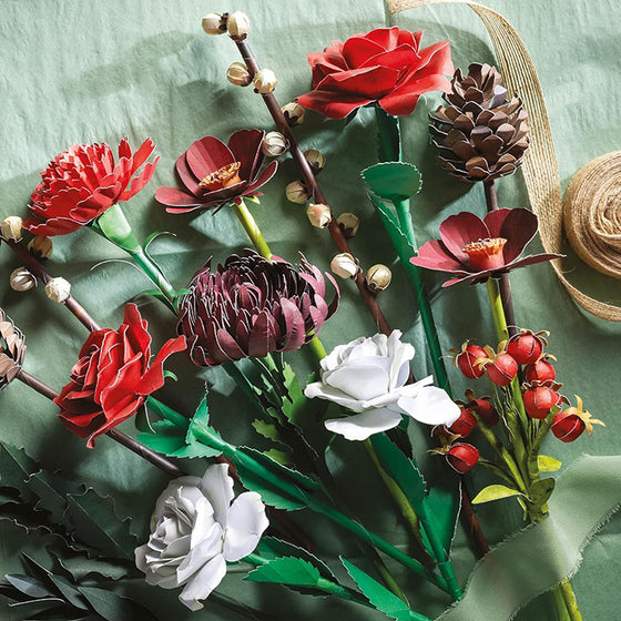 Bouquet in a Book Winter