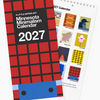 Minnesota Minimalism 2027 Calendar | Little Dipper