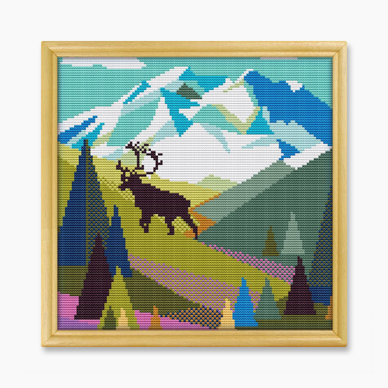 Counted Cross Stitch Kits | Awesome Pattern Studio