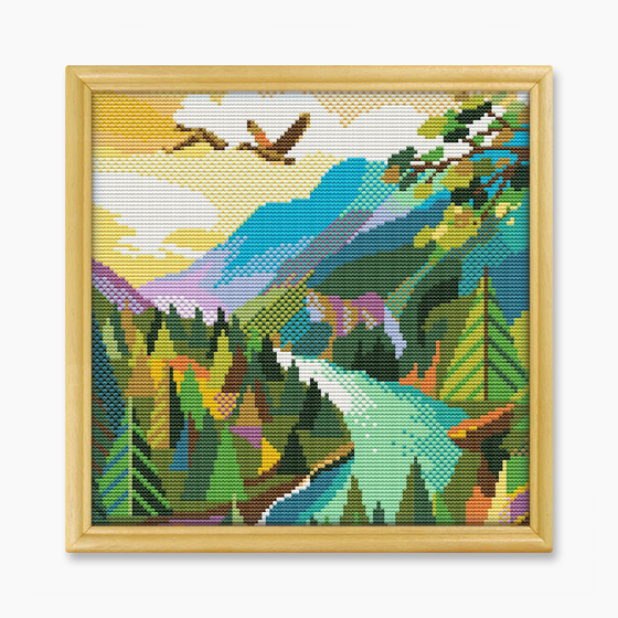 Counted Cross Stitch Kits | Awesome Pattern Studio