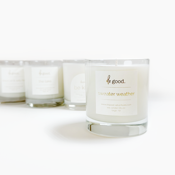 Scented Soy Candle | Do Good Adventures