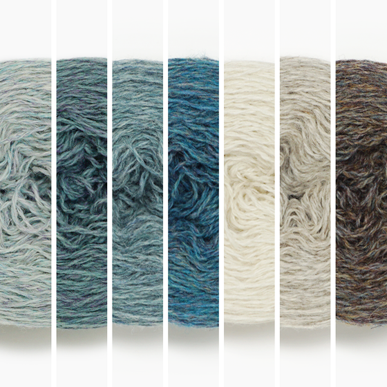 Eternity Shawl Yarn Set | Anne's Norwegian Knitting Experience | PRE-ORDER