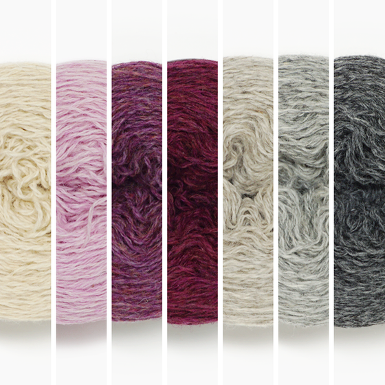 Eternity Shawl Yarn Set | Anne's Norwegian Knitting Experience | PRE-ORDER