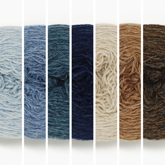 Eternity Shawl Yarn Set | Anne's Norwegian Knitting Experience | PRE-ORDER