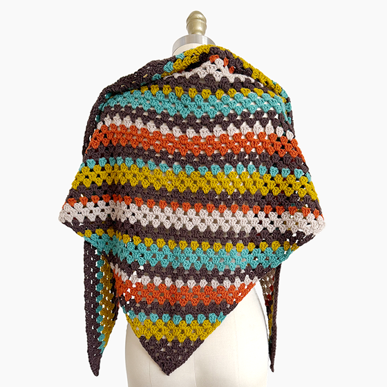 Granny Flair Shawl and Cowl Pattern
