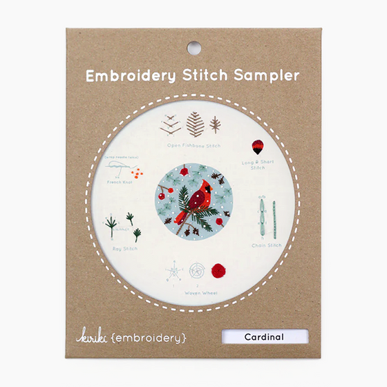 Embroidery Stitch Samplers | Kiriki Press