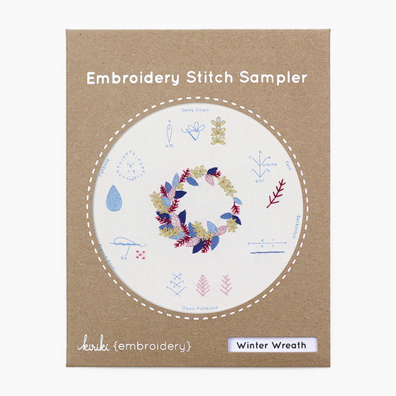 Embroidery Stitch Samplers | Kiriki Press