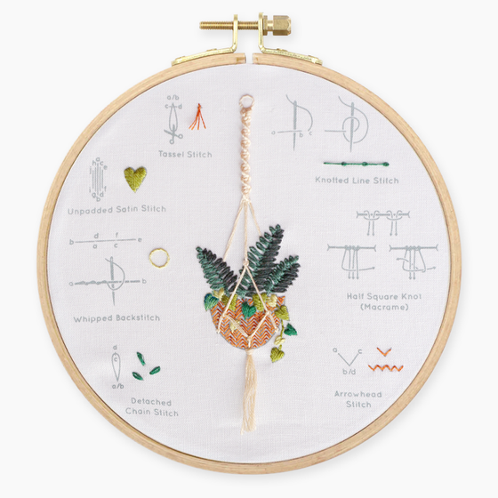 Embroidery Stitch Samplers | Kiriki Press