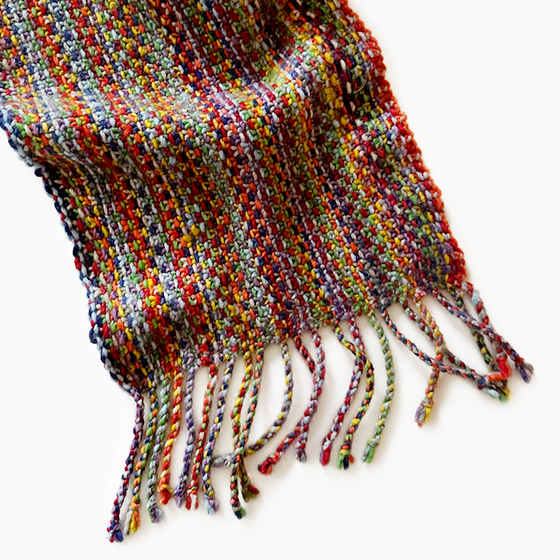 Malabrigo Linen Stitch Scarf Kit: Knit