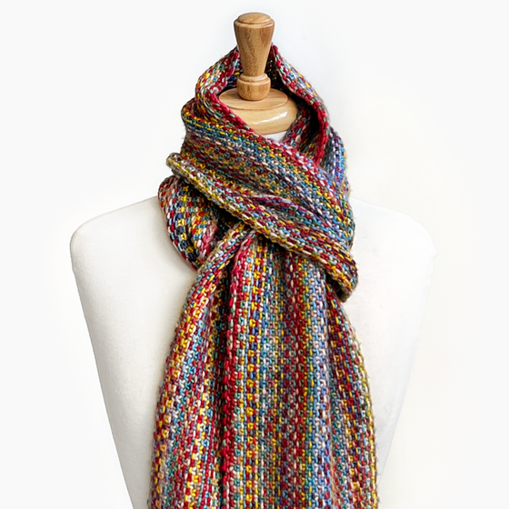 Malabrigo Linen Stitch Scarf Kit: Knit