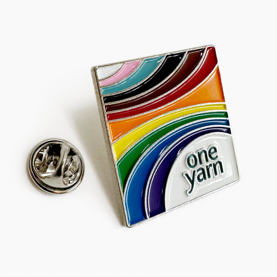 One Yarn Enamel Pin