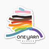 One Yarn State Stickers