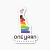 One Yarn State Stickers