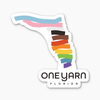 One Yarn State Stickers
