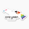 One Yarn State Stickers