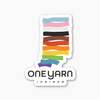 One Yarn State Stickers