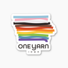 One Yarn State Stickers