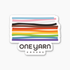 One Yarn State Stickers