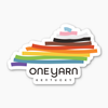 One Yarn State Stickers
