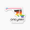 One Yarn State Stickers