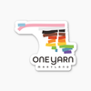 One Yarn State Stickers