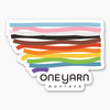 One Yarn State Stickers