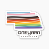 One Yarn State Stickers