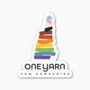 One Yarn State Stickers