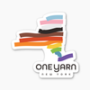 One Yarn State Stickers