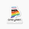 One Yarn State Stickers