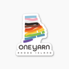 One Yarn State Stickers
