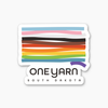 One Yarn State Stickers