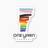 One Yarn State Stickers