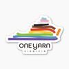 One Yarn State Stickers