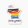 One Yarn State Stickers