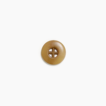  Corozo Buttons: Round Center Cross