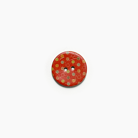 Coconut Buttons: Round with Dots