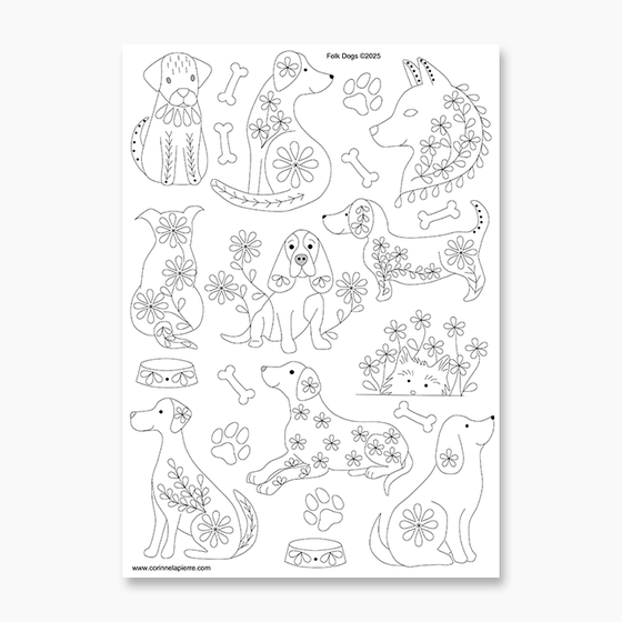 Stick and Stitch Embroidery | Corinne Lapierre