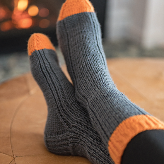 Beginning Sock Class: Timber Socks